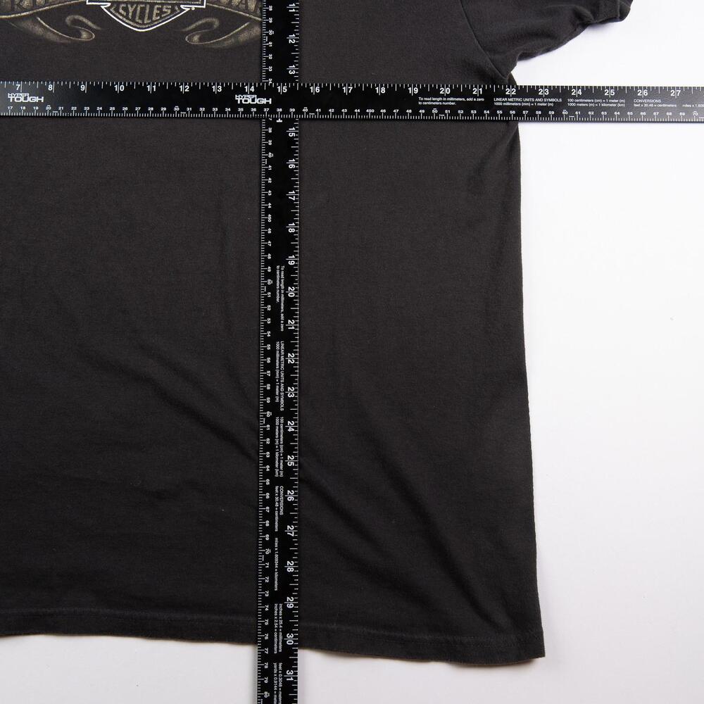 Harley Davidson Gainesville Florida Alligator T-Shirt Men’s 2XL Black 2011 - Picture 6 of 7